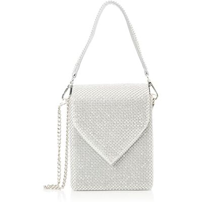 FELIPA Women's Damen Handtasche Clutch, Silber FELIPA Women's Damen Handtasche Clutch, Silber