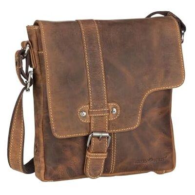 Greenburry Vintage Umhängetasche Braun 22x4x24cm Greenburry Vintage Umhängetasche Braun 22x4x24cm