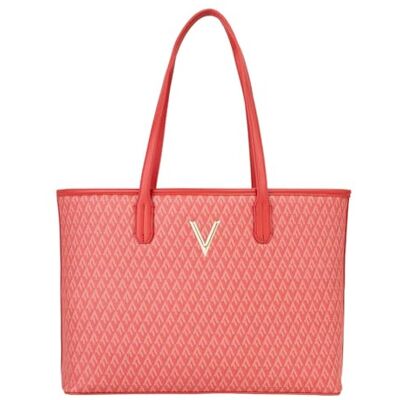 Valentino Shopper Schultertasche Queen Re Shopping Bag Rubin/Multi dunkelrot Valentino Shopper Schultertasche Queen Re Shopping Bag Rubin/Multi dunkelrot