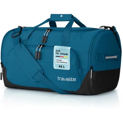 Travelite Reisetasche Kick Off Größe M, 50 cm, 45 Liter, Weekender mittelgroße Sporttasche für Damen & Herren, Schwimmtasche, Kliniktasche, Saunatasche, Handgepäck mit Nass- & Schuhfach Travelite Reisetasche Kick Off Größe M, 50 cm, 45 Liter, Weekender mittelgroße Sporttasche für Damen & Herren, Schwimmtasche, Kliniktasche, Saunatasche, Handgepäck mit Nass- & Schuhfach
