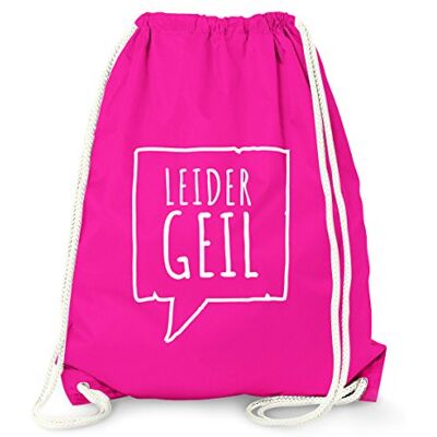 MoonWorks Turnbeutel Leider Geil Hipster Beutel Tasche Jutebeutel Gymsac Gymbag Fuchsia unisize MoonWorks Turnbeutel Leider Geil Hipster Beutel Tasche Jutebeutel Gymsac Gymbag Fuchsia unisize