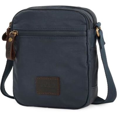 Lois Umhängetasche Kleine Umhängetasche Herren Männer Tasche für Alltag Reisen Arbeit Freizeit Schultertasche Crossbody Bag Herren Stilvoll Praktisch Langlebig und Leicht., Marine Blau Lois Umhängetasche Kleine Umhängetasche Herren Männer Tasche für Alltag Reisen Arbeit Freizeit Schultertasche Crossbody Bag Herren Stilvoll Praktisch Langlebig und Leicht., Marine Blau