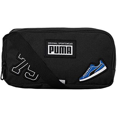 Puma Patch Waist Bag Black Puma Patch Waist Bag Black