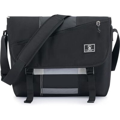 OIWAS Umhängetasche für Herren, 39,6 cm (15,6 Zoll) Laptop, Crossbody-Tasche, Damen, lässige Umhängetasche, Umhängetasche, College, Reisen, Büro, Aktentasche OIWAS Umhängetasche für Herren, 39,6 cm (15,6 Zoll) Laptop, Crossbody-Tasche, Damen, lässige Umhängetasche, Umhängetasche, College, Reisen, Büro, Aktentasche