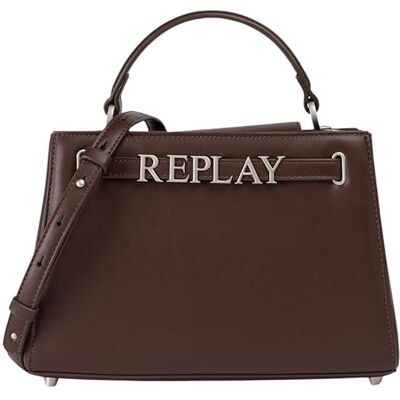 Replay Damen Tote Bag Tasche mit Tragegurt, Java 0208 (Braun), Einheitsgröße Replay Damen Tote Bag Tasche mit Tragegurt, Java 0208 (Braun), Einheitsgröße