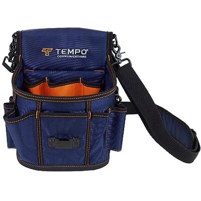 TEMPO PA9150 Ultimate Technician Werkzeugtasche – Utility Tech Bag – 1680D Stoff – Schulter, Taille, Griff – Bewässerungstechniker-Werkzeugset TEMPO PA9150 Ultimate Technician Werkzeugtasche – Utility Tech Bag – 1680D Stoff – Schulter, Taille, Griff – Bewässerungstechniker-Werkzeugset