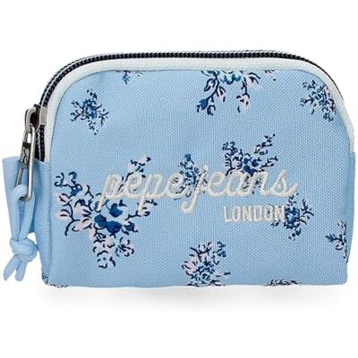 Pepe Jeans Olivia Monedero Blau Claro 12x8x2 cm Polyester 0, 19L von Joumma Bags Pepe Jeans Olivia Monedero Blau Claro 12x8x2 cm Polyester 0, 19L von Joumma Bags