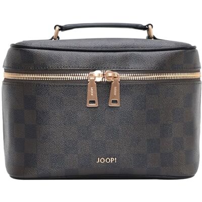 JOOP! Cortina Piazza Flora Washbag M Seal Brown JOOP! Cortina Piazza Flora Washbag M Seal Brown