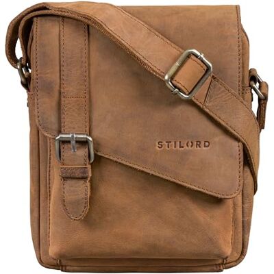 STILORD "Ryder Kleine Herrenhandtasche Leder Umhängetasche Herren Ledertasche Klein Vintage Männerhandtasche Echtleder Schultertasche Crossbody Messenger Bag zum Umhängen Farbe:schwarz STILORD "Ryder Kleine Herrenhandtasche Leder Umhängetasche Herren Ledertasche Klein Vintage Männerhandtasche Echtleder Schultertasche Crossbody Messenger Bag zum Umhängen Farbe:schwarz