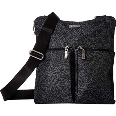 Baggallini Horizon Crossbody für Damen, Midnight Blossom, Einheitsgröße, Horizon Crossbody Baggallini Horizon Crossbody für Damen, Midnight Blossom, Einheitsgröße, Horizon Crossbody