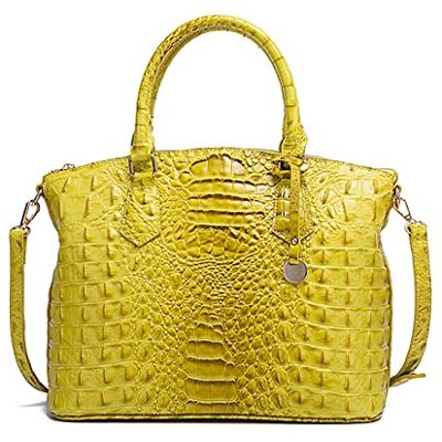 NICOLE & DORIS Handtasche Damen Mittelgroß Kroko Handtaschen Elegante Schultertaschen Lackleder Henkeltasche Umhängetasche Tote Tasche für Büro Shopper Reisen NICOLE & DORIS Handtasche Damen Mittelgroß Kroko Handtaschen Elegante Schultertaschen Lackleder Henkeltasche Umhängetasche Tote Tasche für Büro Shopper Reisen