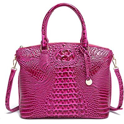 NICOLE & DORIS Handtasche Damen Mittelgroß Kroko Handtaschen Elegante Schultertaschen Lackleder Henkeltasche Umhängetasche Tote Tasche für Büro Shopper Reisen NICOLE & DORIS Handtasche Damen Mittelgroß Kroko Handtaschen Elegante Schultertaschen Lackleder Henkeltasche Umhängetasche Tote Tasche für Büro Shopper Reisen