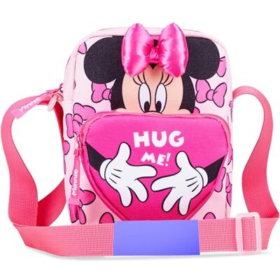 Disney Umhängetasche Mädchen Teenager, Kleine Tasche Verstellbar mit Reißverschlussfächern, Geschenke für Kinder Disney Umhängetasche Mädchen Teenager, Kleine Tasche Verstellbar mit Reißverschlussfächern, Geschenke für Kinder