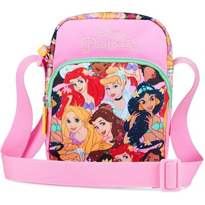 Disney Umhängetasche Mädchen Teenager, Kleine Tasche Verstellbar mit Reißverschlussfächern, Geschenke für Kinder Disney Umhängetasche Mädchen Teenager, Kleine Tasche Verstellbar mit Reißverschlussfächern, Geschenke für Kinder