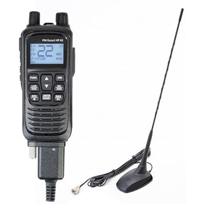 PNI Kit Tragbarer CB-Radiosender Escort HP 82, Multistandard, 4 W, 12 V, AM-FM mit CB-Antenne Extra 48 PNI Kit Tragbarer CB-Radiosender Escort HP 82, Multistandard, 4 W, 12 V, AM-FM mit CB-Antenne Extra 48
