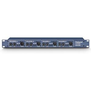 Palmer PAN 03 PASS DI-Box 4-Kanal passiv, blau, 19" Gehäuse Palmer PAN 03 PASS DI-Box 4-Kanal passiv, blau, 19" Gehäuse
