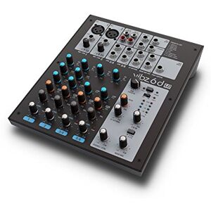 LD Systems VIBZ 6 D 6-Kanal Mischpult mit DFX, schwarz LD Systems VIBZ 6 D 6-Kanal Mischpult mit DFX, schwarz
