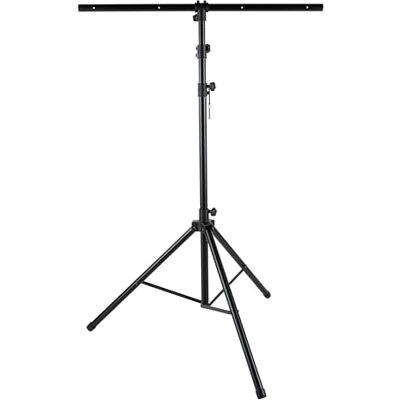 lightmaXX LS-9, Stahl Lichtstativ, 3.39m Maximalhöhe, 50kg Belastbarkeit, Inklusive T-Bar, Schwarz lightmaXX LS-9, Stahl Lichtstativ, 3.39m Maximalhöhe, 50kg Belastbarkeit, Inklusive T-Bar, Schwarz