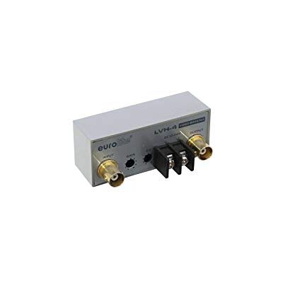 EuroLite LVH-4 Video-Booster Video-Leitungsverstärker mit Equalizer Verstärkung und Entzerrung getrennt regelbar EuroLite LVH-4 Video-Booster Video-Leitungsverstärker mit Equalizer Verstärkung und Entzerrung getrennt regelbar