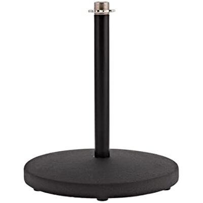 Gear4Music Table Top Microphone Stand with Weighted Base Gear4Music Table Top Microphone Stand with Weighted Base