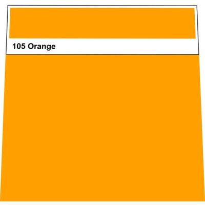 KORN Lee Farbfolie 105 Orange 25cm x 122cm KORN Lee Farbfolie 105 Orange 25cm x 122cm