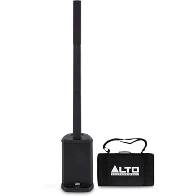 LTO A TS108C 600-Watt Tragbarer, aktiver Säulen PA Lautsprecher mit 3-Kanal Mixer, Bluetooth und App-Steuerung für Solomusiker und Event DJs LTO A TS108C 600-Watt Tragbarer, aktiver Säulen PA Lautsprecher mit 3-Kanal Mixer, Bluetooth und App-Steuerung für Solomusiker und Event DJs