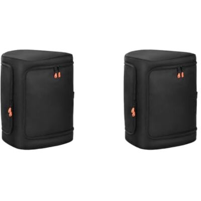 Generic 2er Lautsprecher-Transporttasche mit Cover für EON ONE Compact Audio System Nylon-Wasserschutz mit Reißverschluss: Staubschutz mit 5 mm Schaum, passend für 15,3 x 12,6 x 11,4 Zoll, Zugang hinten Generic 2er Lautsprecher-Transporttasche mit Cover für EON ONE Compact Audio System Nylon-Wasserschutz mit Reißverschluss: Staubschutz mit 5 mm Schaum, passend für 15,3 x 12,6 x 11,4 Zoll, Zugang hinten