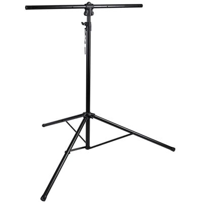lightmaXX Lichtstativ aus Stahl mit T-Stange, 165-270 cm höhenverstellbar, Tragkraft 70 kg, T-Stange 120 cm, 6,2 kg, Schwarz – geeignet für Scheinwerfer und Effekte lightmaXX Lichtstativ aus Stahl mit T-Stange, 165-270 cm höhenverstellbar, Tragkraft 70 kg, T-Stange 120 cm, 6,2 kg, Schwarz – geeignet für Scheinwerfer und Effekte