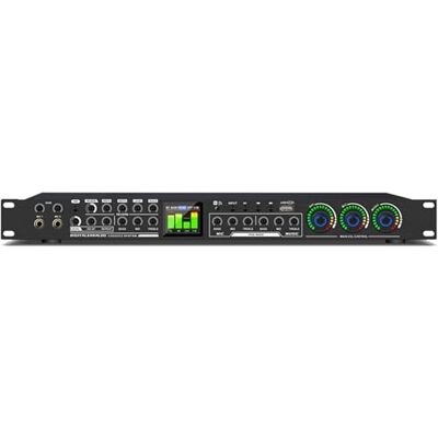 HGOuhK Digital Equalizer Professional KTV Digital Pre-stage Effector, Anti-Heuling Audio Processor, Karaoke Mixer Reverberator Graphic Equalizer (Schwarz) HGOuhK Digital Equalizer Professional KTV Digital Pre-stage Effector, Anti-Heuling Audio Processor, Karaoke Mixer Reverberator Graphic Equalizer (Schwarz)