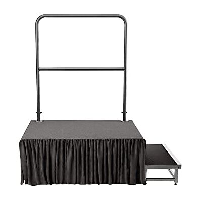 K&M 11990 Dirigentenpodest Aluminium-Aufbau inkl. Geländer, Treppe, Vorhang, Trittschall-Dämpfung 1 x 1 m K&M 11990 Dirigentenpodest Aluminium-Aufbau inkl. Geländer, Treppe, Vorhang, Trittschall-Dämpfung 1 x 1 m