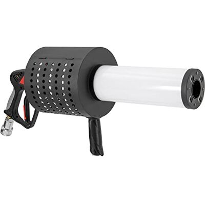 MELAQULY CO2-Handnebelmaschine, 20W 76x39x30cm LED Hand Jet Gun Shooter Kanone, Konfetti Maschine Schussweite 6-8M für Party Hochzeit Bühne Konzerte Theater MELAQULY CO2-Handnebelmaschine, 20W 76x39x30cm LED Hand Jet Gun Shooter Kanone, Konfetti Maschine Schussweite 6-8M für Party Hochzeit Bühne Konzerte Theater