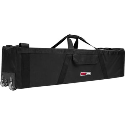 Gator Cases MiZone Tasche für Schlagzeug-Hardware mit Rollen und Teleskopgriff – 116,8 × 30,5 × 30,5 cm (GP-HDWE-1246W), schwarz Gator Cases MiZone Tasche für Schlagzeug-Hardware mit Rollen und Teleskopgriff – 116,8 × 30,5 × 30,5 cm (GP-HDWE-1246W), schwarz