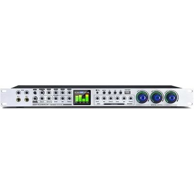HGOuhK Digital Equalizer Professioneller KTV Digital Pre-stage Effector, Anti-Heuling Audio Prozessor, Karaoke Mixer Reverberator Graphic Equalizer (Weiß) HGOuhK Digital Equalizer Professioneller KTV Digital Pre-stage Effector, Anti-Heuling Audio Prozessor, Karaoke Mixer Reverberator Graphic Equalizer (Weiß)