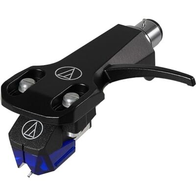 Audio-Technica AT-XP3/H Dual-Moving-Magnet-Stereotonabnehmer DJ mit Headshell Blau Audio-Technica AT-XP3/H Dual-Moving-Magnet-Stereotonabnehmer DJ mit Headshell Blau