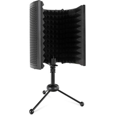 Pronomic MP-40 Micscreen Tischstativ Mikrofonabsorber & Diffusor, höhenverstellbar & faltbar Akustikschirm ideal für Podcast, Studio, Sprachaufnahme & Streaming inkl. Reduziergewinde Pronomic MP-40 Micscreen Tischstativ Mikrofonabsorber & Diffusor, höhenverstellbar & faltbar Akustikschirm ideal für Podcast, Studio, Sprachaufnahme & Streaming inkl. Reduziergewinde