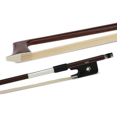 GEWA Violabogen Carbon Student 4/4 Holzoptik Dunkelbraun Ebenholzfrosch Naturhaar GEWA Violabogen Carbon Student 4/4 Holzoptik Dunkelbraun Ebenholzfrosch Naturhaar