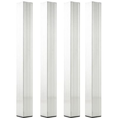lightmaXX ALU-STAGE Hexa Bühnenfuß Set, 4x 60cm Steckfüße, Quadrat 60/60mm, Aluminium, Gesteckt, Bodenschutz, Zubehör für ALU-STAGE Eco Bühnenpodeste lightmaXX ALU-STAGE Hexa Bühnenfuß Set, 4x 60cm Steckfüße, Quadrat 60/60mm, Aluminium, Gesteckt, Bodenschutz, Zubehör für ALU-STAGE Eco Bühnenpodeste