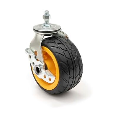 Rock-N-Roller Rock N Roller R-Trac 8″x2″ Rollen mit Bremse (für R12, 2er Pack, Werkstatt Zubehör, Rollwagen), Schwarz Rock-N-Roller Rock N Roller R-Trac 8″x2″ Rollen mit Bremse (für R12, 2er Pack, Werkstatt Zubehör, Rollwagen), Schwarz