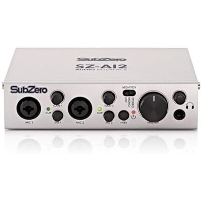 SubZero USB-Audiointerface AI2-2x XLR/TRS Eingänge 24-bit / 96kHz Plug-and-Play-USB-Interface, 2x XLR/TRS-Eingänge bei 24-Bit/96kHz, 48V-Phantomspeisung SubZero USB-Audiointerface AI2-2x XLR/TRS Eingänge 24-bit / 96kHz Plug-and-Play-USB-Interface, 2x XLR/TRS-Eingänge bei 24-Bit/96kHz, 48V-Phantomspeisung