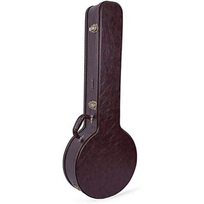 Crossrock CRW620BJBR Holzkoffer für 5-String Resonator Banjo, Vintage Braun (CRW620BJBR) Crossrock CRW620BJBR Holzkoffer für 5-String Resonator Banjo, Vintage Braun (CRW620BJBR)