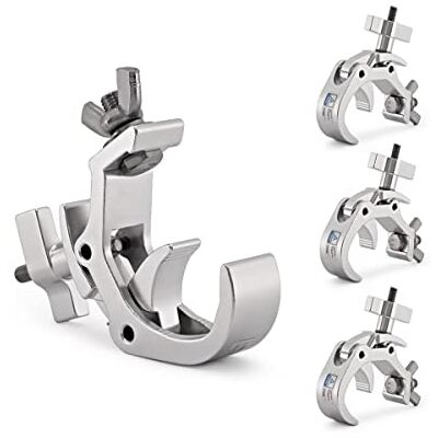Gear4Music 4 selbstsichernde Klemmen für Trussing Lichter Beleuchtung Bühne DJ 48-51mm Vier Robuste Selbstverriegelnde Klemmen für Traversen und Beleuchtung, Internationale Sicherheitsstandards, 48-51mm Gear4Music 4 selbstsichernde Klemmen für Trussing Lichter Beleuchtung Bühne DJ 48-51mm Vier Robuste Selbstverriegelnde Klemmen für Traversen und Beleuchtung, Internationale Sicherheitsstandards, 48-51mm