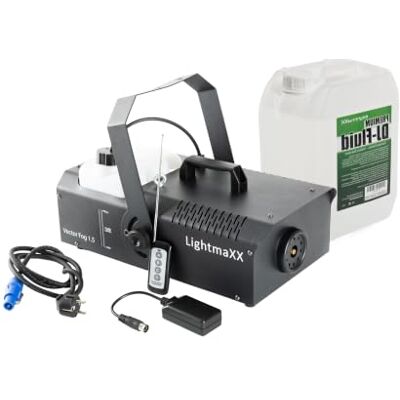 lightmaXX Vector Fog 1.5 DJ Fluid Nebelmaschinen Set lightmaXX Vector Fog 1.5 DJ Fluid Nebelmaschinen Set