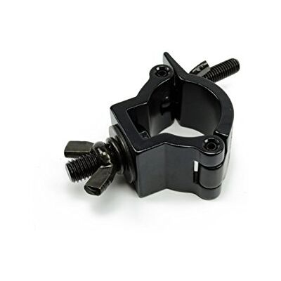 lightmaXX TÜV-zertifizierter Half Coupler Schwarz, 32-35 mm Aufnahme, 30 mm Breite, 75 kg Zugbelastung, M10 Schraube, ideal für Traversen und Rohre, schnelle Montage, robust, zuverlässig lightmaXX TÜV-zertifizierter Half Coupler Schwarz, 32-35 mm Aufnahme, 30 mm Breite, 75 kg Zugbelastung, M10 Schraube, ideal für Traversen und Rohre, schnelle Montage, robust, zuverlässig