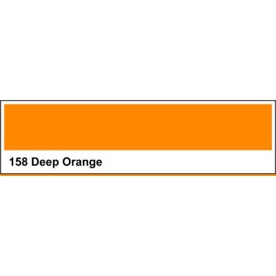 KORN Lee Farbfolie 158 Deep Orange 25cm x 122cm KORN Lee Farbfolie 158 Deep Orange 25cm x 122cm