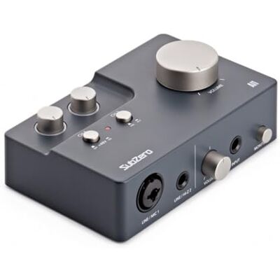 SubZero 2-Kanal-Aufnahmegerät für den Heimgebrauch BASE-1 von 2-Kanal-USB-Interface mit Mikrofonständer Popschutz und Kopfhörer, Einfaches Plug-and-Play, für Angehende Vokalisten SubZero 2-Kanal-Aufnahmegerät für den Heimgebrauch BASE-1 von 2-Kanal-USB-Interface mit Mikrofonständer Popschutz und Kopfhörer, Einfaches Plug-and-Play, für Angehende Vokalisten