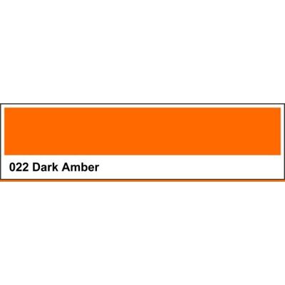 KORN Lee Farbfolie 022 Dark Amber 25cm x 122cm KORN Lee Farbfolie 022 Dark Amber 25cm x 122cm