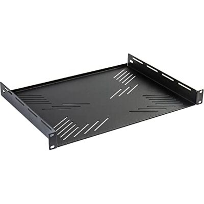 MUSIC STORE 19 Zoll Ablage, 1HE Rackwanne, Stahl, Schwarz Pulverbeschichtet, Einbautiefe 33cm MUSIC STORE 19 Zoll Ablage, 1HE Rackwanne, Stahl, Schwarz Pulverbeschichtet, Einbautiefe 33cm