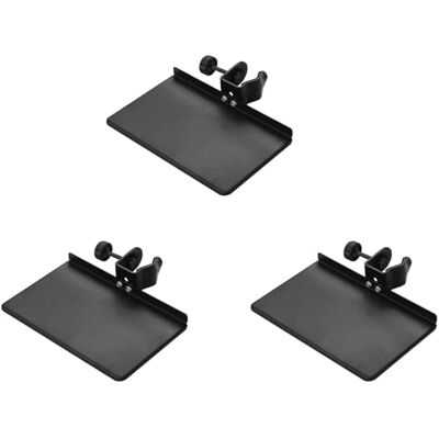 Giwnhvx 3 x Universal-Mikrofonständer, Klemmschale, Metallmaterial mit Befestigungsklemme Giwnhvx 3 x Universal-Mikrofonständer, Klemmschale, Metallmaterial mit Befestigungsklemme