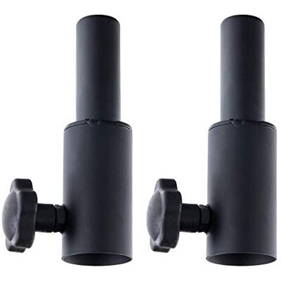 Pronomic Boxenstativadapter 35mm zu 25mm 2er Set (Flanschadapter aus Metall, solide Verarbeitung) Pronomic Boxenstativadapter 35mm zu 25mm 2er Set (Flanschadapter aus Metall, solide Verarbeitung)