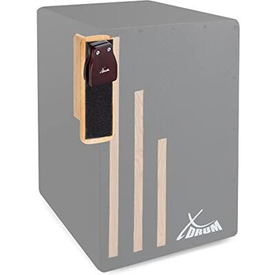XDrum CK-L Cajon Kastagnette Large Set, Kastagnetten, Kastagnette aus Holz Klettstreifen auf der Rückseite, Schrauben einstellbar, Große Ausführung, Tiefer Ton, Größe: ca. 10 x 7, 5 cm XDrum CK-L Cajon Kastagnette Large Set, Kastagnetten, Kastagnette aus Holz Klettstreifen auf der Rückseite, Schrauben einstellbar, Große Ausführung, Tiefer Ton, Größe: ca. 10 x 7, 5 cm